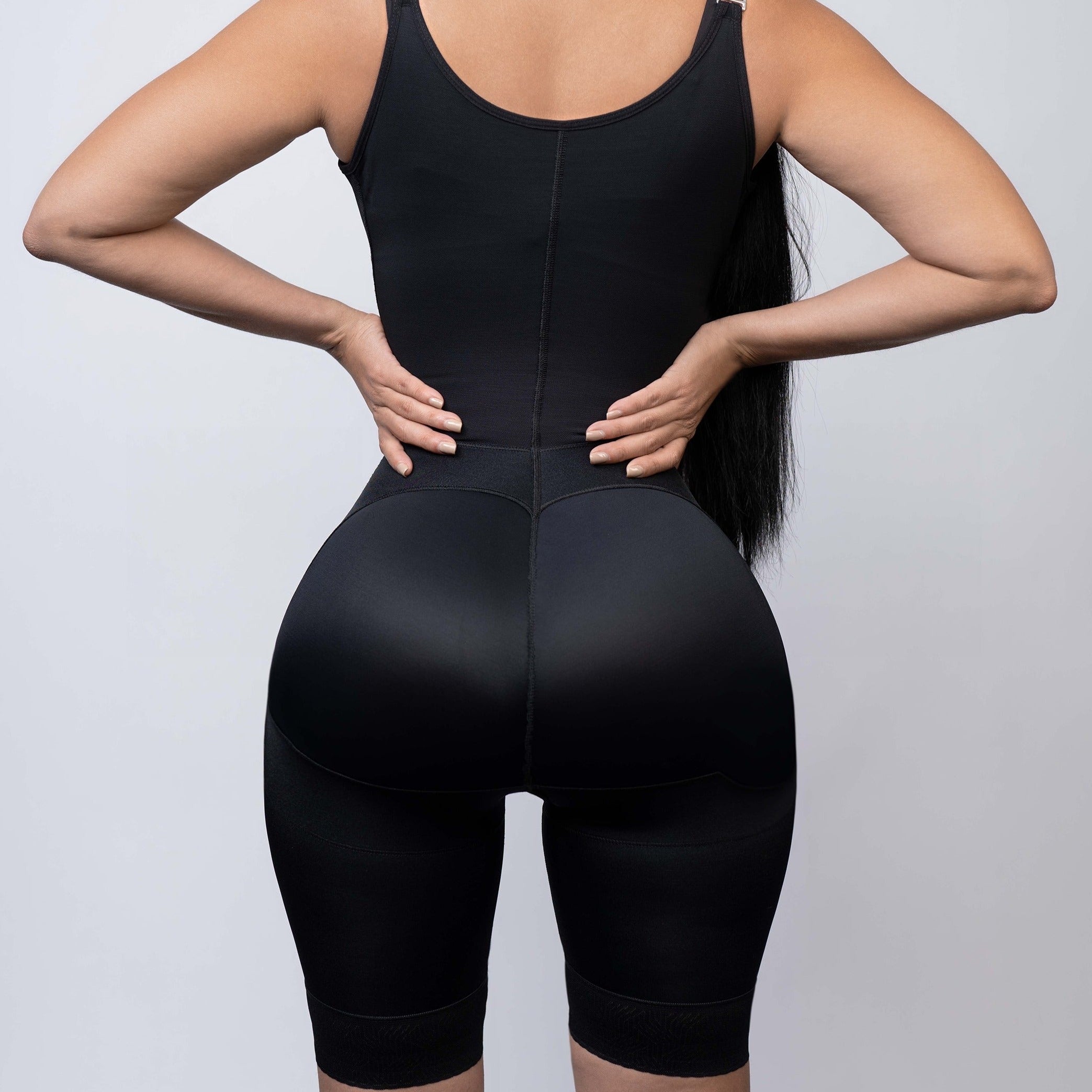 664B Low Compression Faja | Above the Knee | Double Lateral Zipper