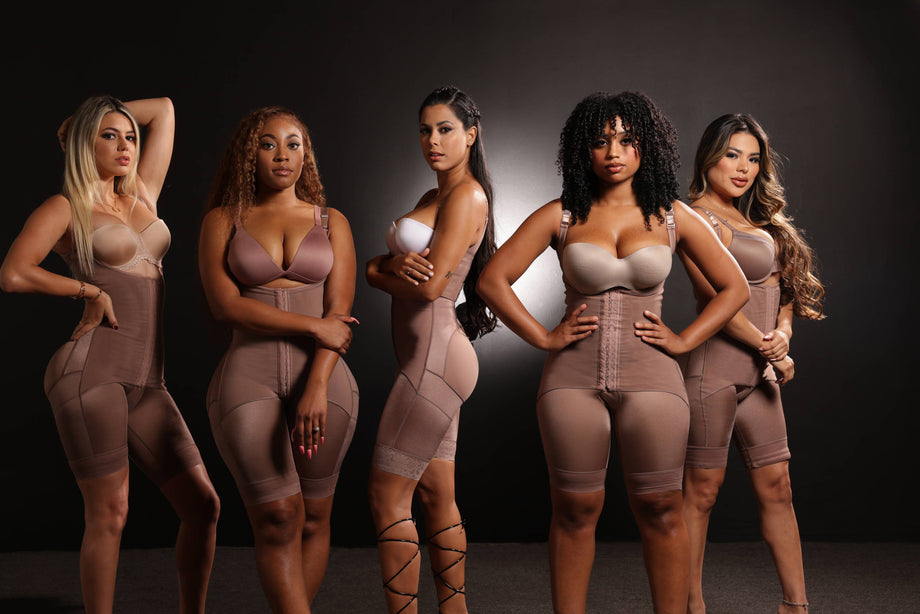 Custom made post surgery and body shaping fajas - Contour Fajas Africa